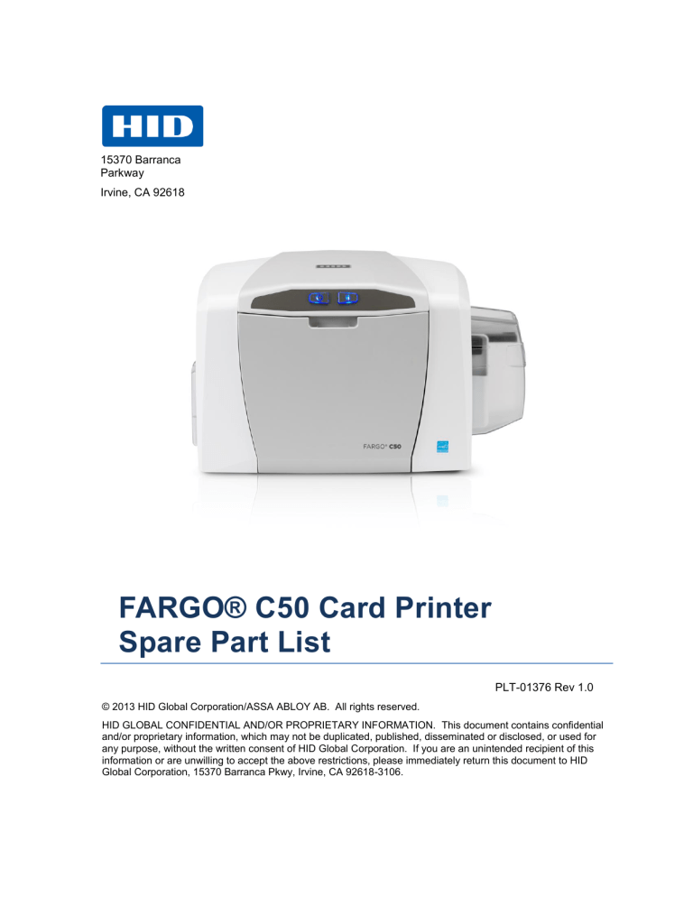 c50 card printer