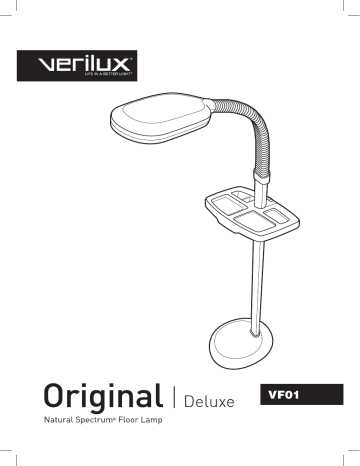 Verilux Original Full Spectrum Floor Lamp 2008 Manualzz Original Full Spectrum Floor Lamp, Verilux Original Floor Lamp