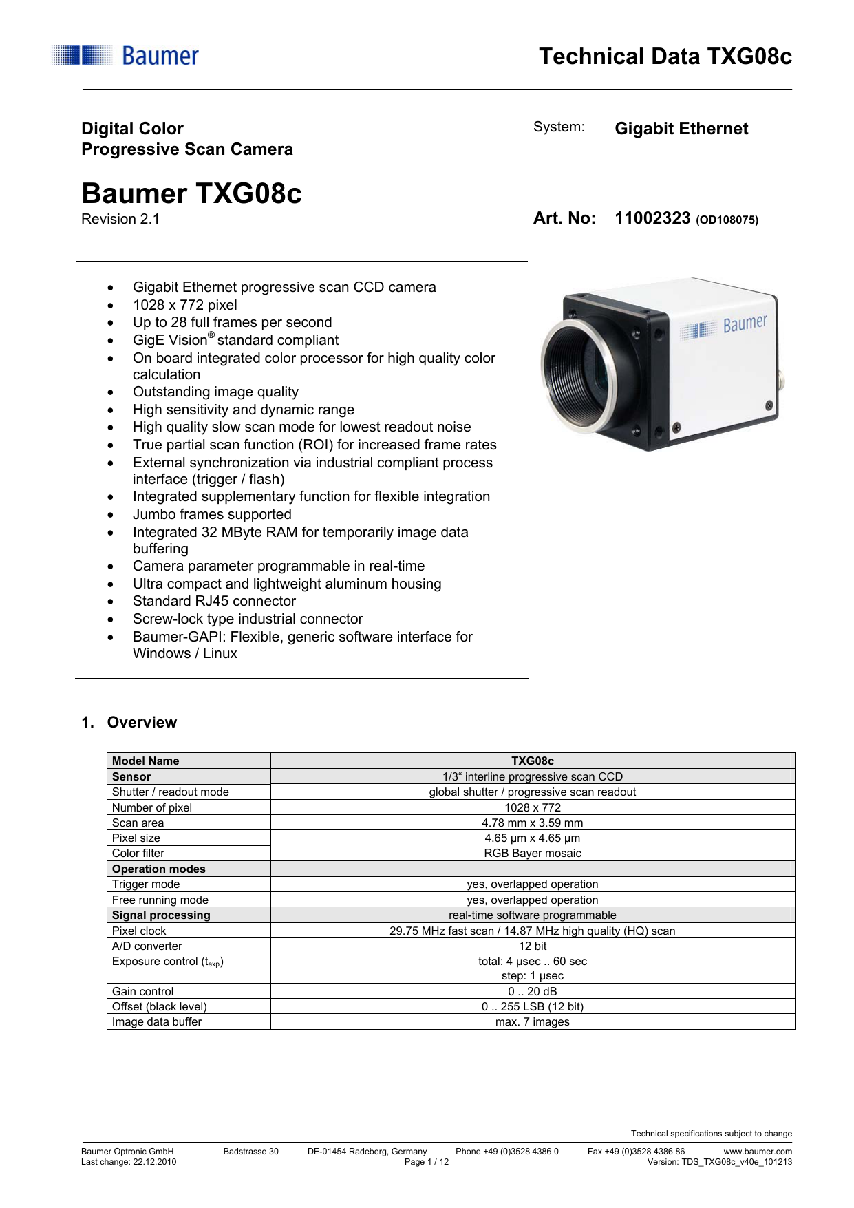 Drivers Baumer Optronic Gmbh - Germany Drivers Baumer Optronic Gmbh - Germany