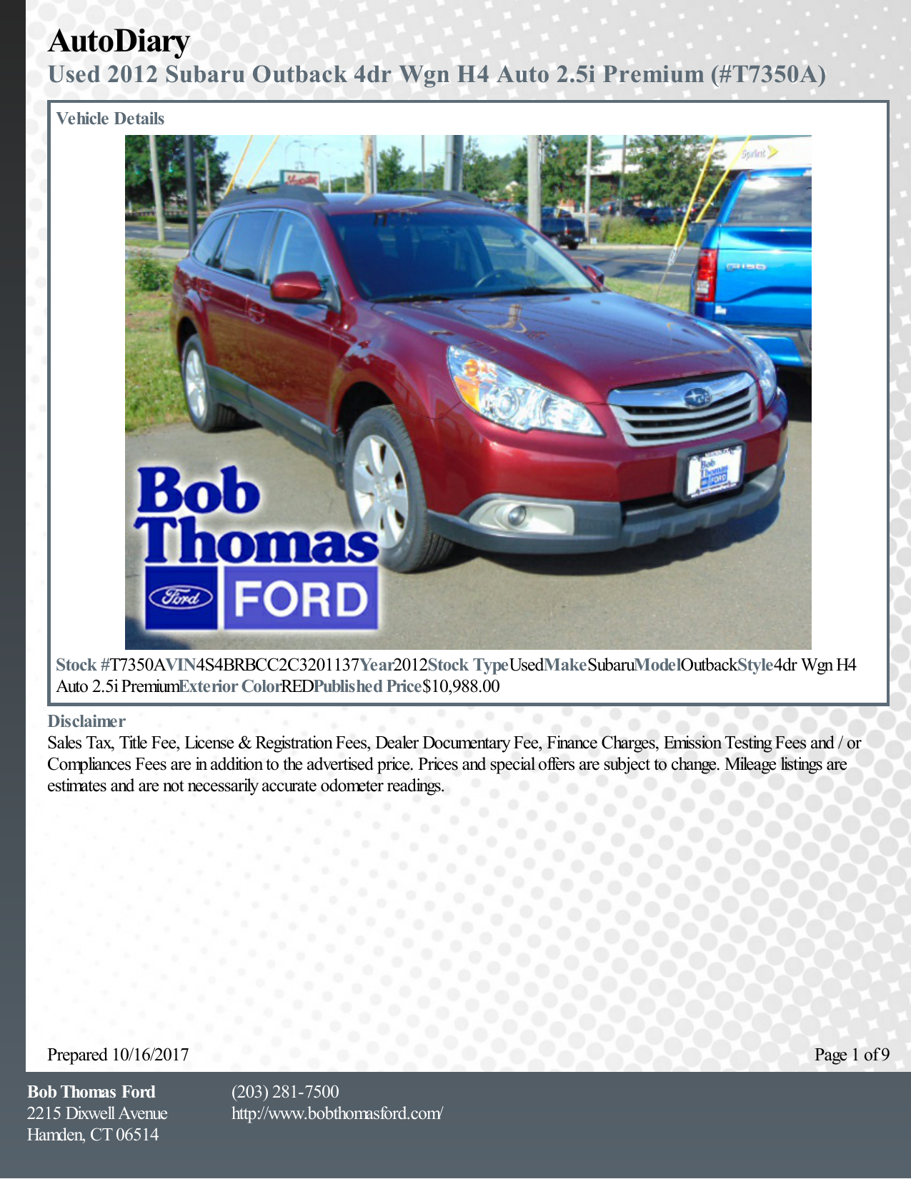 Bob Thomas Ford >> Autodiary Bob Thomas Ford Manualzz Com Bob Thomas Ford >> Autodiary Bob Thomas Ford Manualzz Com