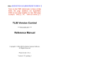 TLIB Version Control Reference Manual
