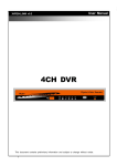 XVR264 04M User Manual
