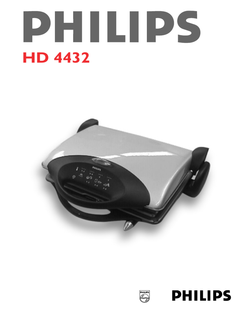 Hd 4432 Philips Manualzz