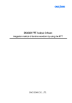 ONO SOKKI DS-0321 IFFT Analysis Software Manual | AI Chat &amp; PDF