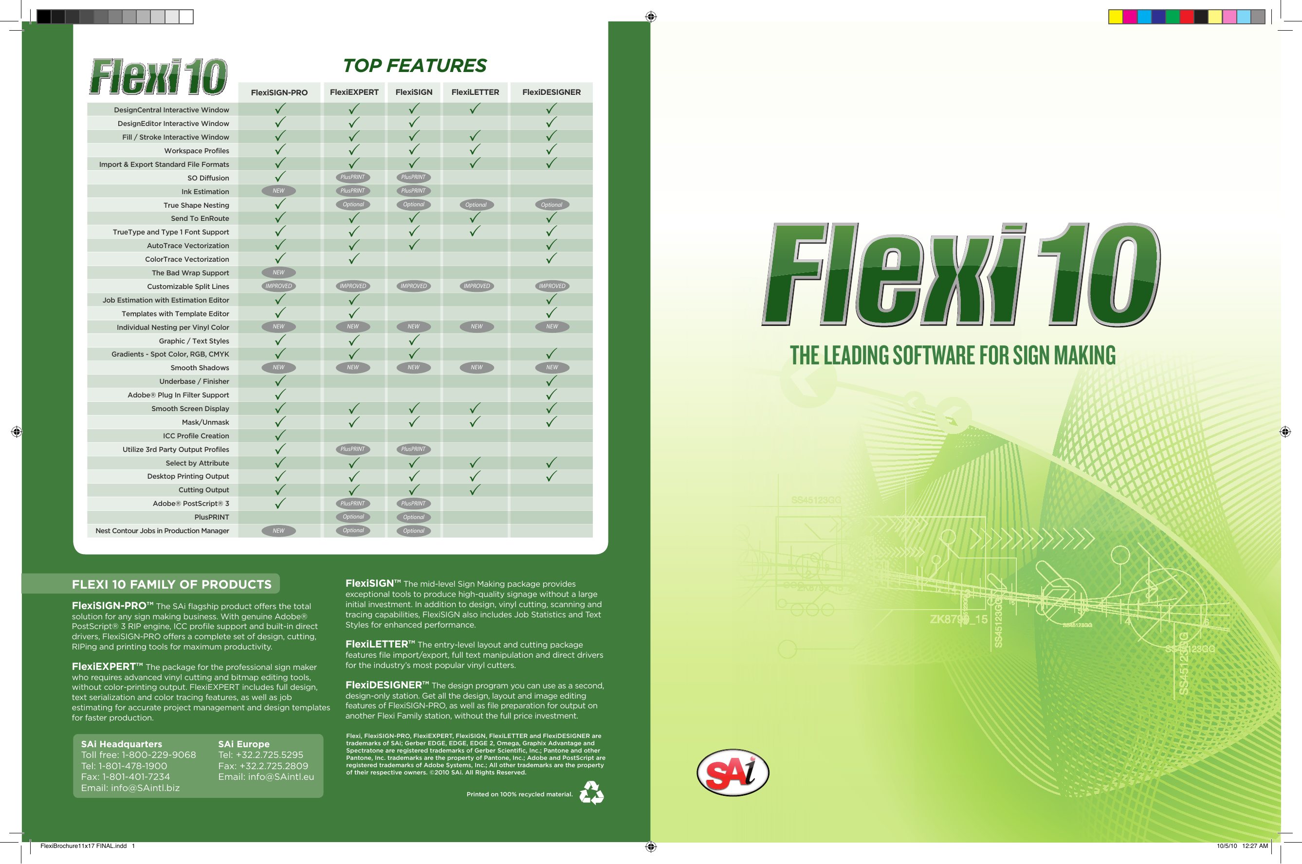 work flexisign pro 10 software