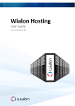 Wialon Hosting User Guide