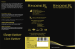 SnoreRx Oral Appliance Instruction Booklet | AI Chat &amp; PDF Download