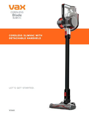Vax VX60 Product manual | Manualzz
