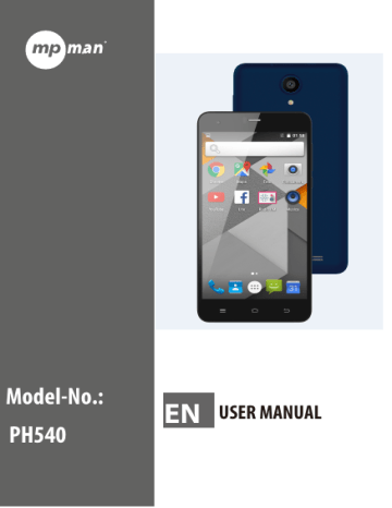 MPMan PH-540 User manual | Manualzz