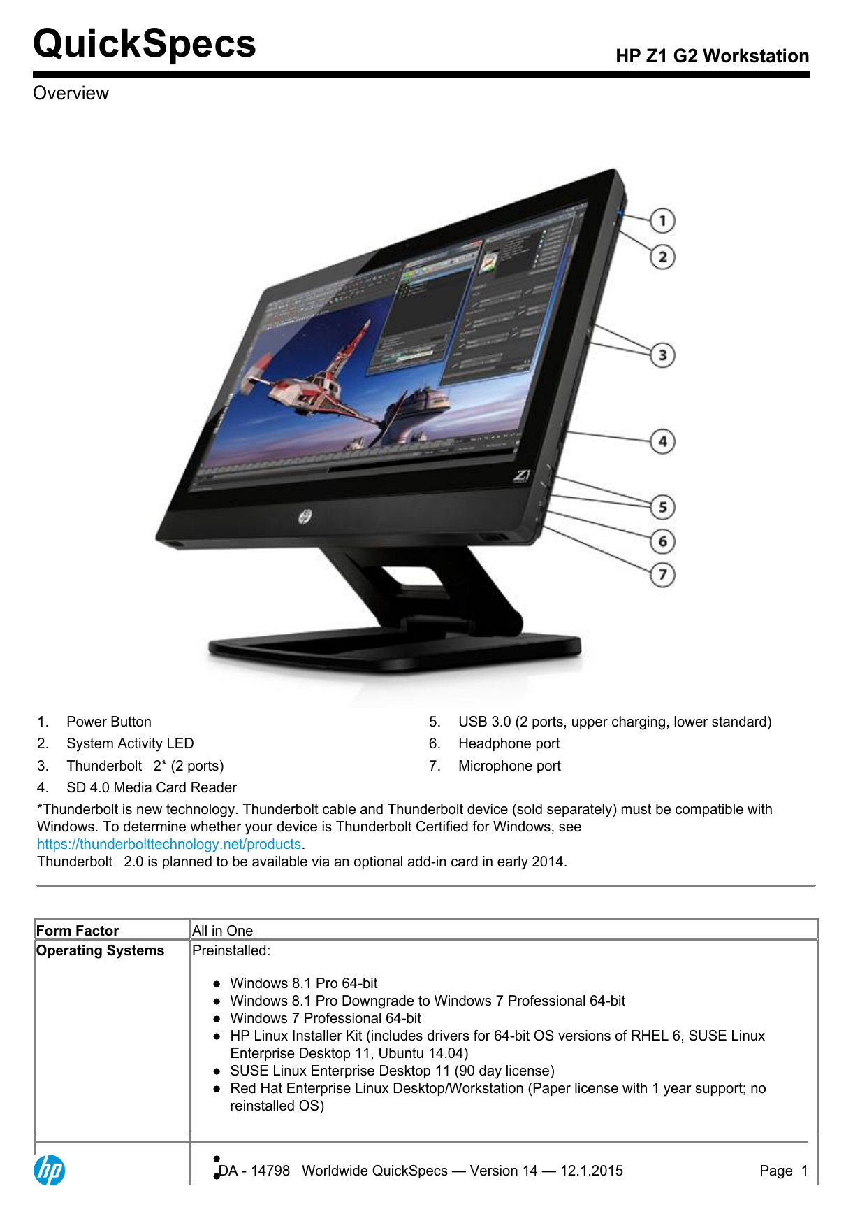 Hp Z1 G2 Workstation Manualzz