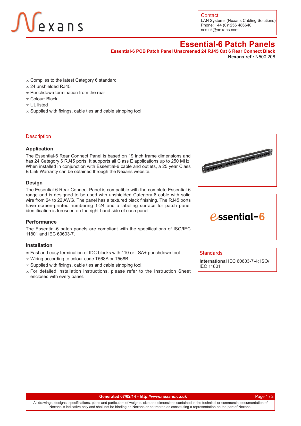 enclosed patch panel