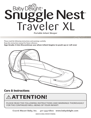 snuggle nest instructions