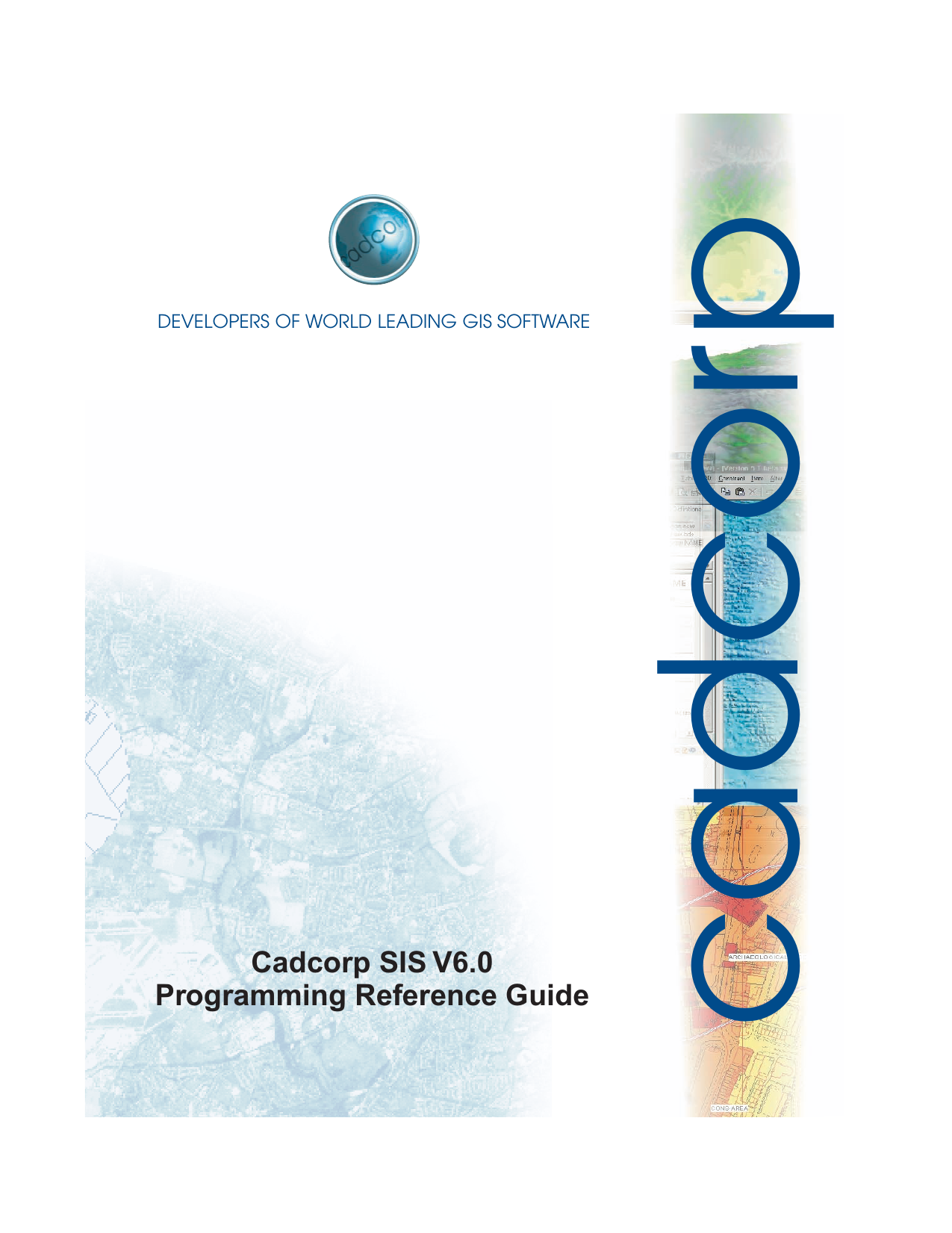 Cadcorp Sis Programming Reference V6 Manualzz