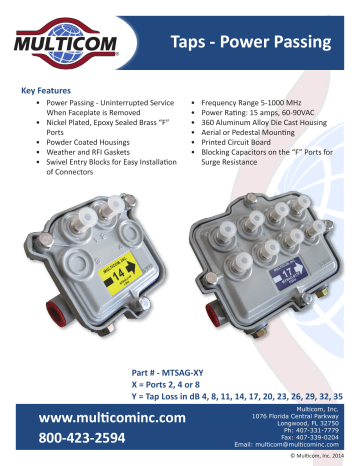 Taps Power Passing Manualzz