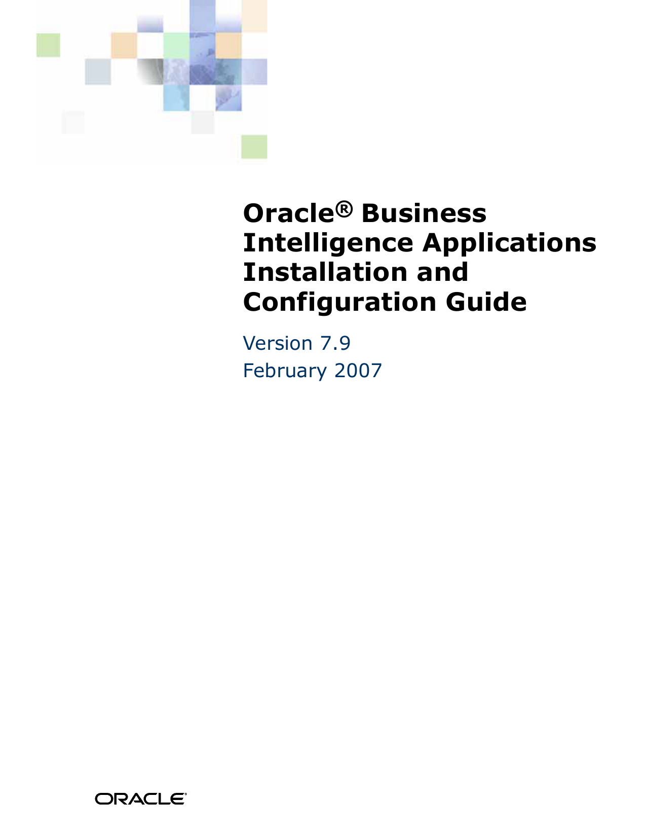 Oracle Business Intelligence Applications Installation And