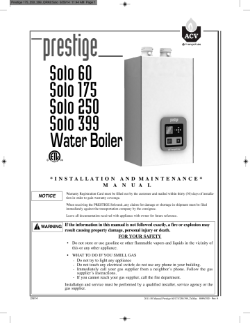 Placa de visualização Prestige Solo Triangle Tube parkit 87 Caldeira de Água a Gás Trimax aerodeslizador 