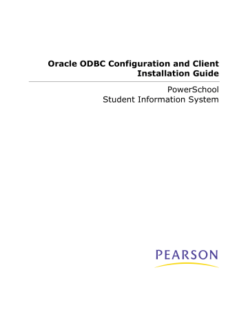 Oracle ODBC Configuration and Client Installation Guide | Manualzz