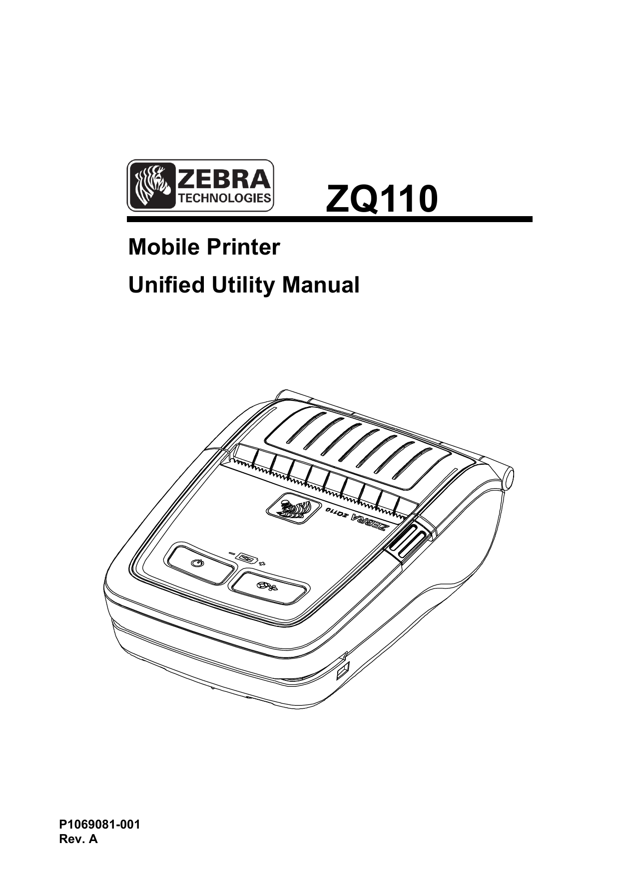 Zebra Zq110 Owner Manual Manualzz 4394