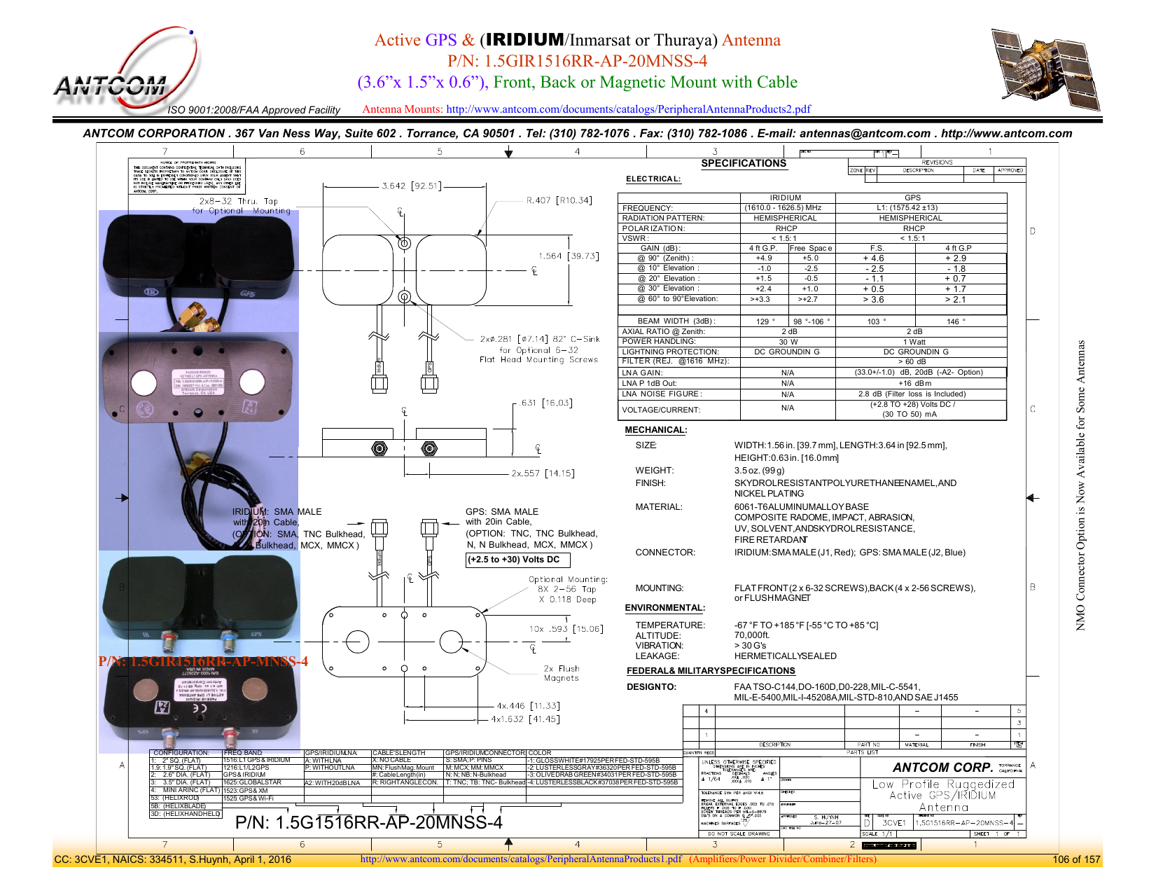 Trica antenna