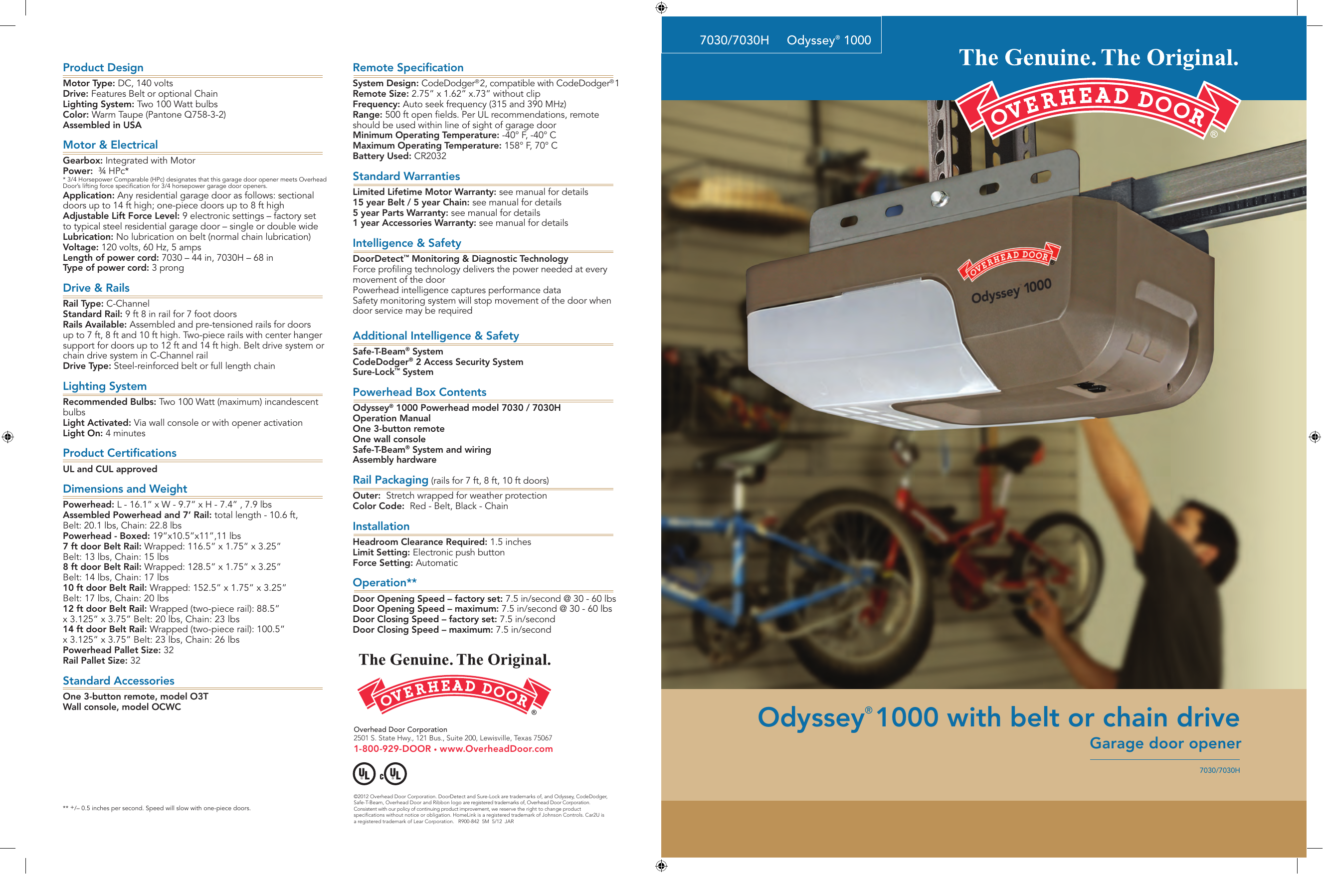 Odyssey 1000 With Belt Or Chain Drive Manualzz Odyssey 1000 With Belt Or Chain Drive Manualzz