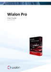 Wialon Pro User Guide - GPS tracking software