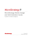MicroStrategy Mobile Design Guide: AI Chat &amp; PDF