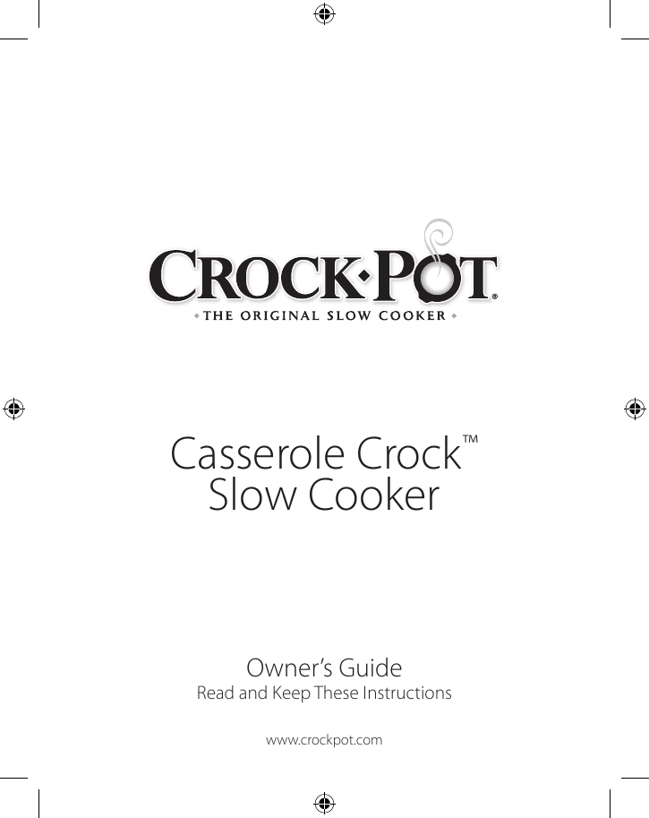 Crock-Pot Casserole Crock Slow Cooker, 3.5-Quart (SCCPCCM350-CR