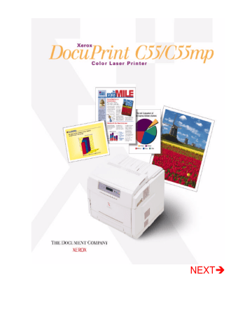 Xerox C55 DocuPrint Installation guide | Manualzz