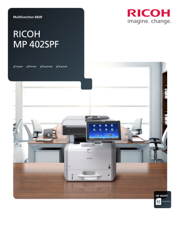 Ricoh Mp 402spf Manualzz