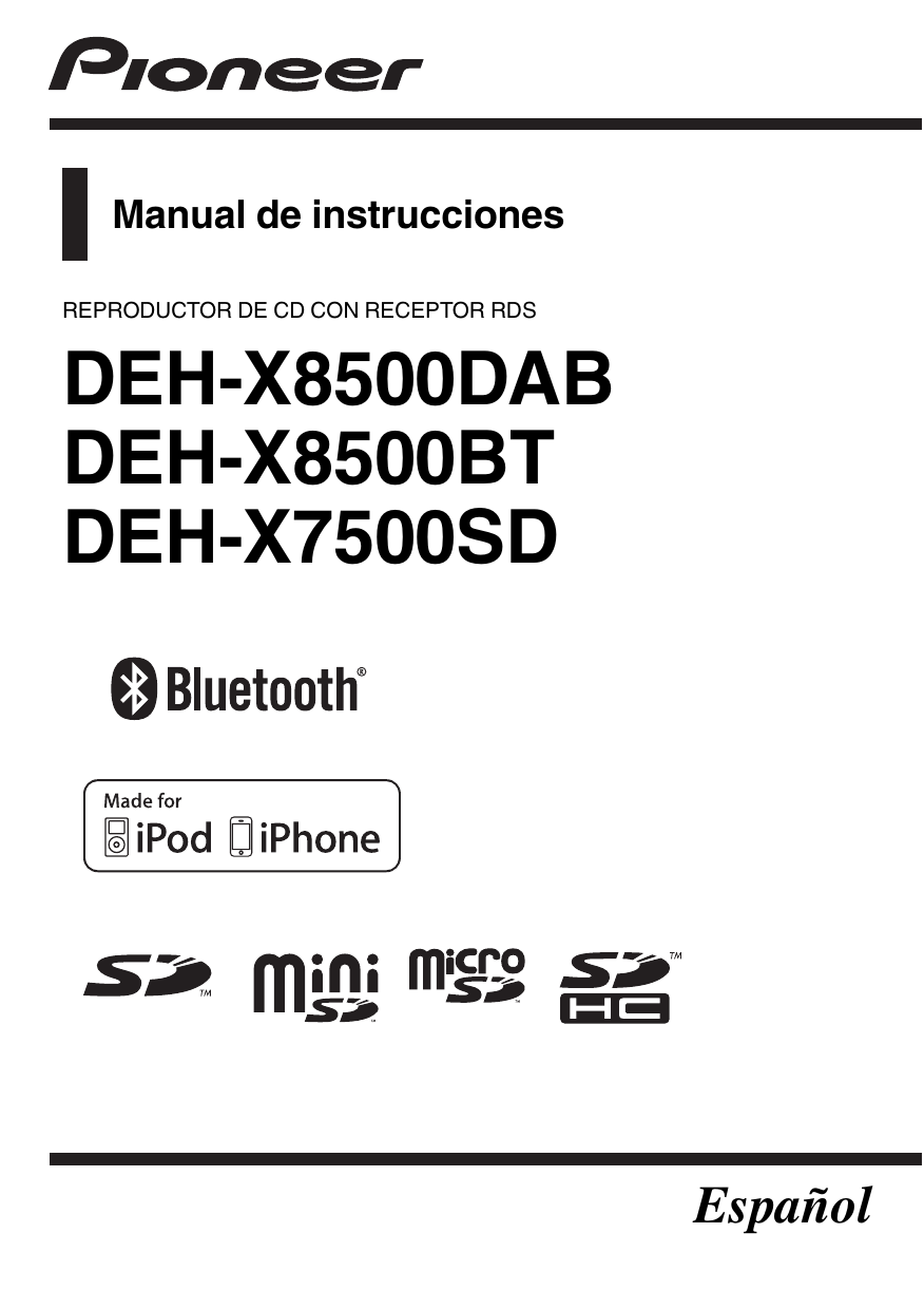 PIONEER DEH-X9600BT - CD-R320 