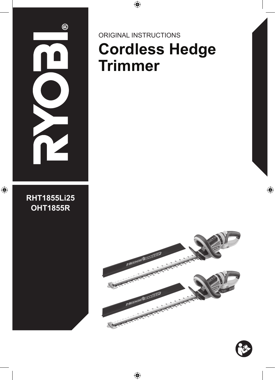 Image of Ryobi RHT500R hedge trimmer at Ryobi Direct