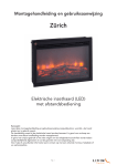 livin flame Z&uuml;rich Assembly Instructions And Operating Manual