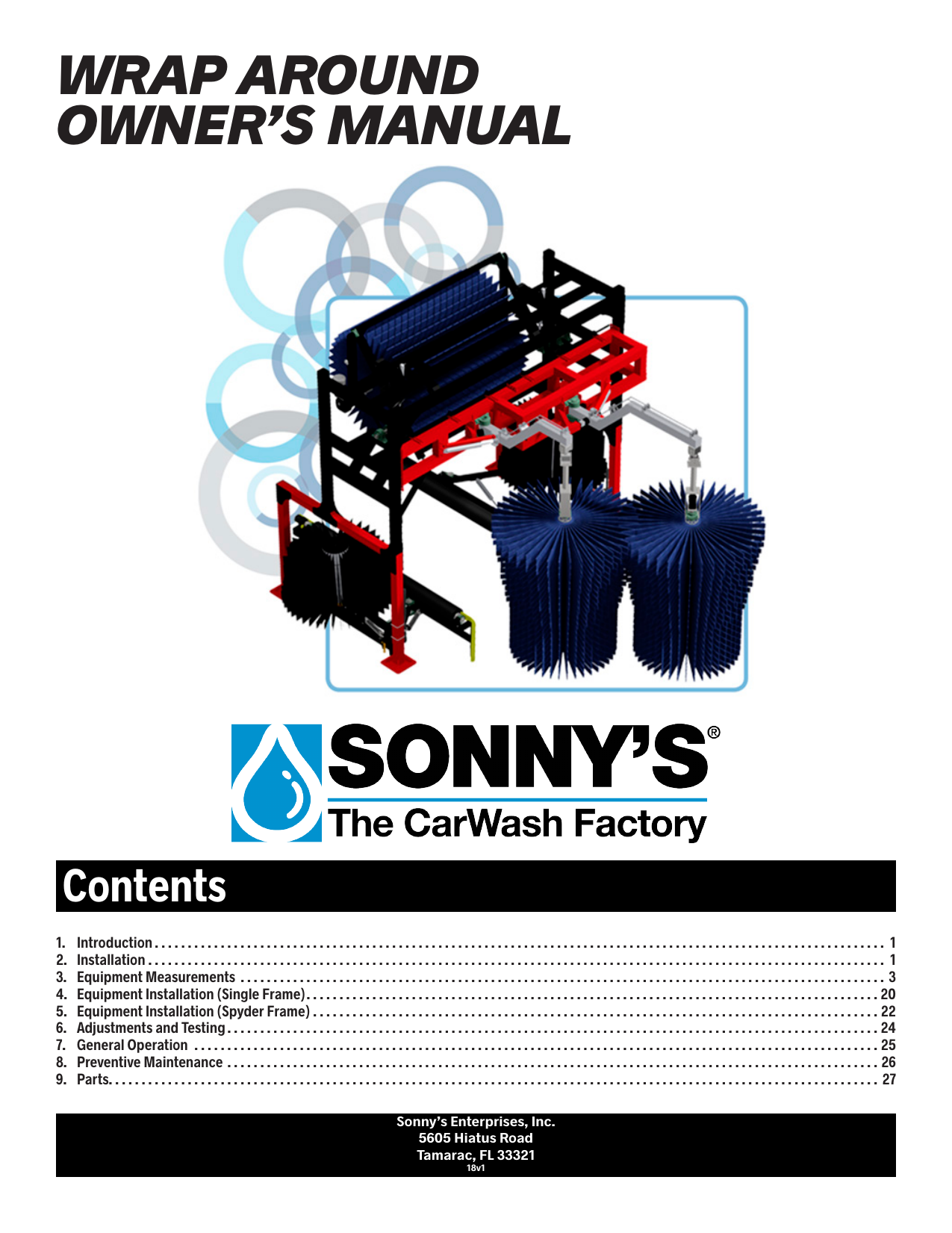 sonny's car wash equipment manuals