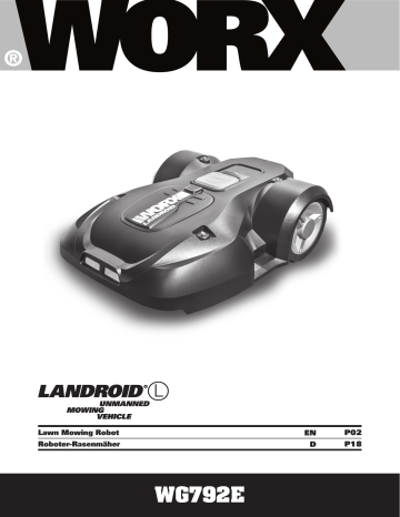 Worx LANDROID WG792E Original Instructions Manual Manualzz