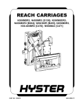 Hyster N30XMXDR3 Safety Precautions Maintenance And Repair