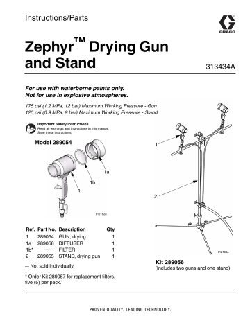 Graco Zephyr Instructions Manual | Manualzz