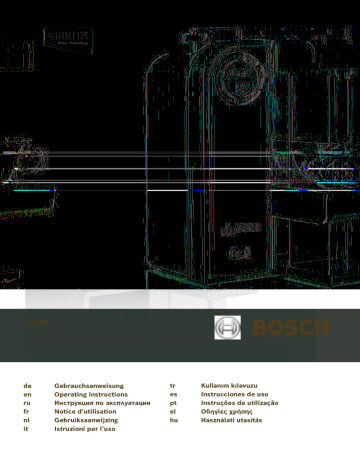 Bosch THD2021 Инструкция по применению | Manualzz