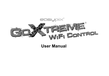 Easypix GoXtreme WiFi Control User manual | Manualzz