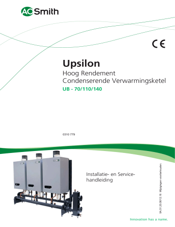 A.O. Smith Upsilon UB-110 de handleiding | Manualzz