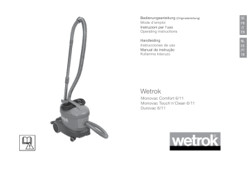 SpareHome® 10 sacchetti di ricambio per aspirapolvere Wetrok Bantam 6, Monovac 6 Durovac 6