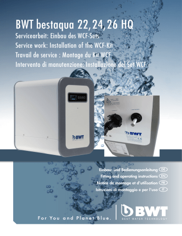 BWT bestaqua24 HQ Fitting And Operating Instructions | Manualzz