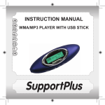 Support plus SP-0172 Owner Manual