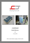 Halytech HYDROSPIDER2 User Manual