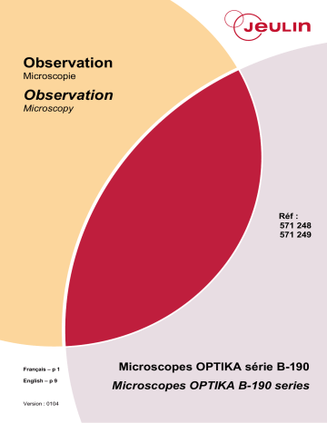 Optika B-190 Manual | Manualzz