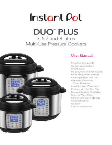 Instant pot nova cheap manual