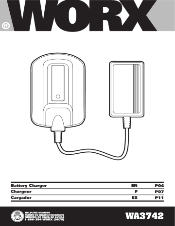 Worx WA3742 Manual Manualzz