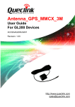 Queclink GPS MMCX 3M User Manual