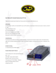 Scorpion Power System Scorpion Backup Guard II User Manual