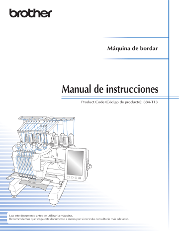 Brother PR1050X Home Sewing Machine Manual de usuario | Manualzz