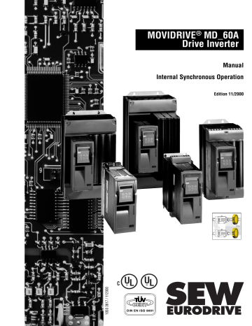 SEW-Eurodrive MOVIDRIVE MDS60A, MOVIDRIVE MDV60A Manual | Manualzz